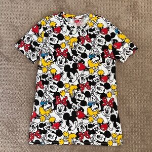 Zara Disney Women's Mini Dress - Red, Yellow, Black